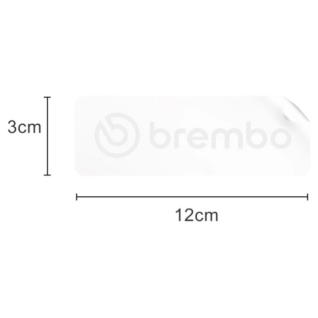 Brembo Aufkleber Klein