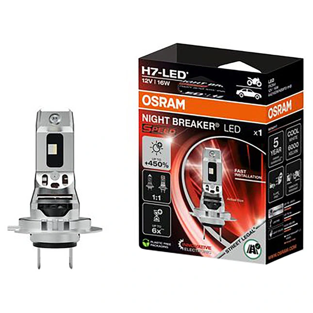 OSRAM Night Breaker LED-Lampe Speed H7 450