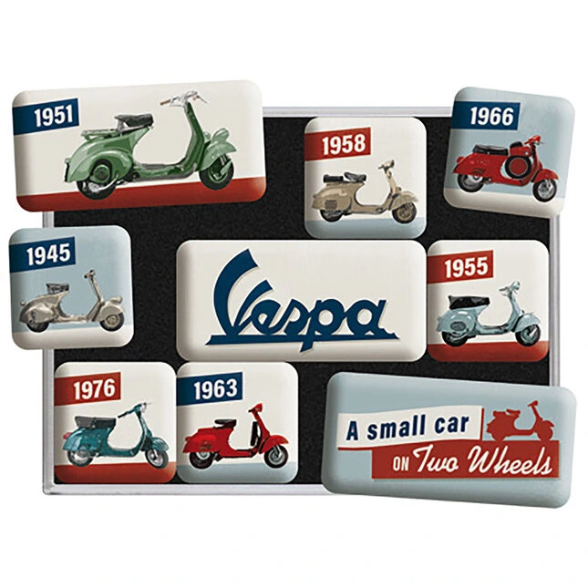 Vespa Magnet-Set