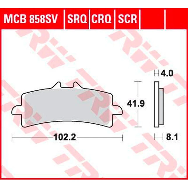 TRW Sintermetall Bremsbeläge