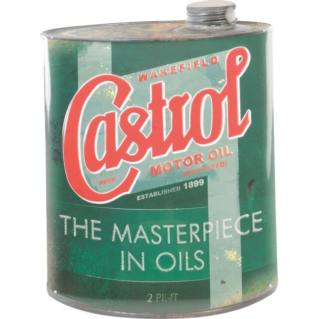 Castrol Blechschild Classic