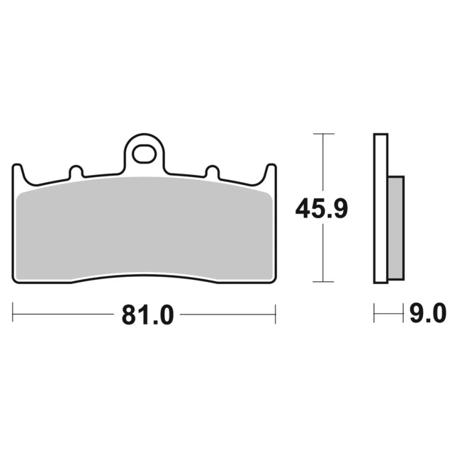 Brembo Bremsbeläge Sintermetall