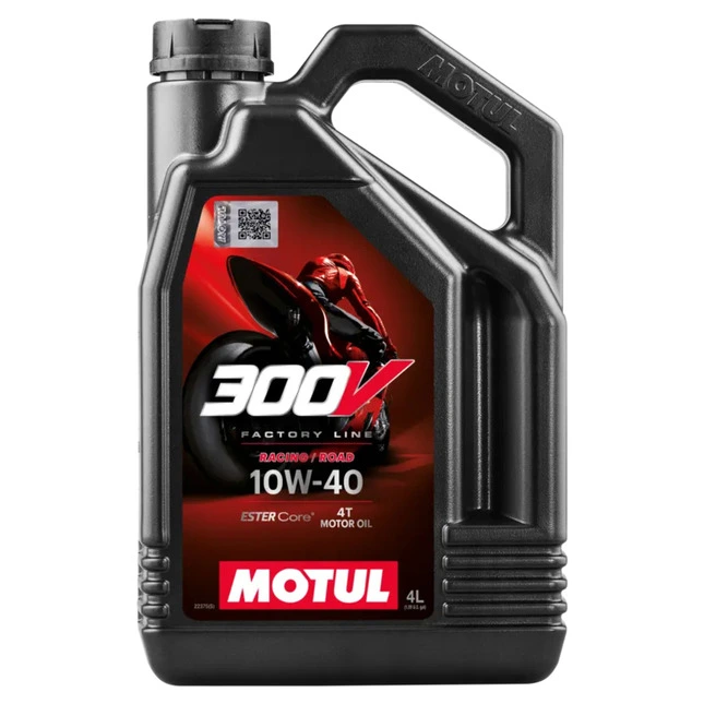 Motul Motorenöl 300V 4T 10W-40, 4 Liter