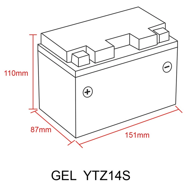 saito Gel-Batterie