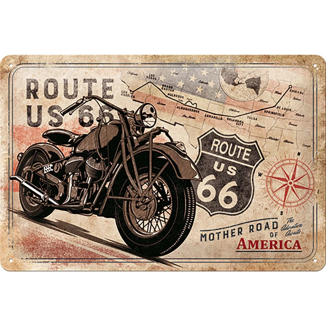 US Highways Blechschild Route 66 *Mother Road*