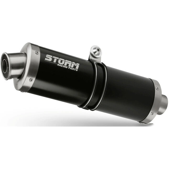 Storm Steel Black Oval