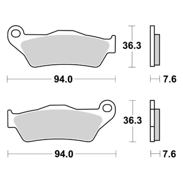 Louis Parts Bremsbeläge Sintermetall