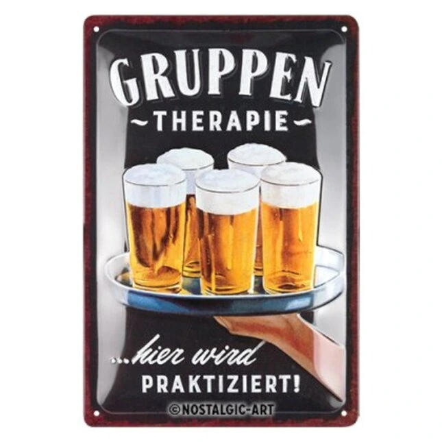 Nostalgic Art Gruppentherapie Bier