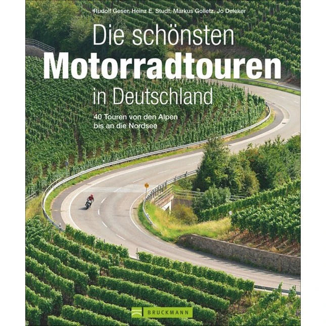 Bruckmann Verlag 40 Motorradtouren in Deutschland