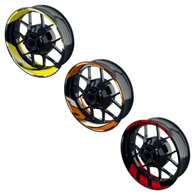 ONE-WHEEL Felgenaufkleber, geteilt, div. Farben
