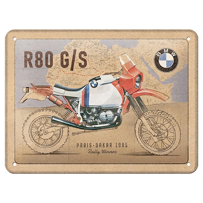 BMW Blechschild BMW R 80 G/S