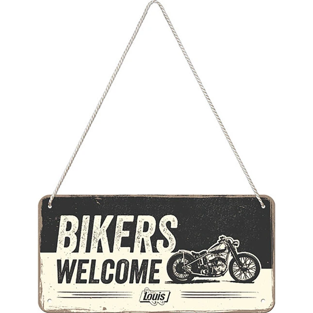 Louis Hängeschild "Bikers Welcome"
