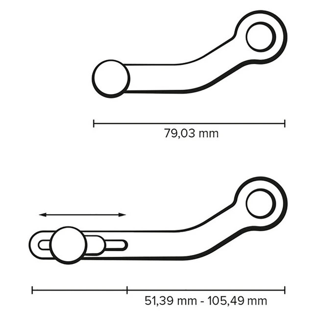 SW-Motech Schalthebel