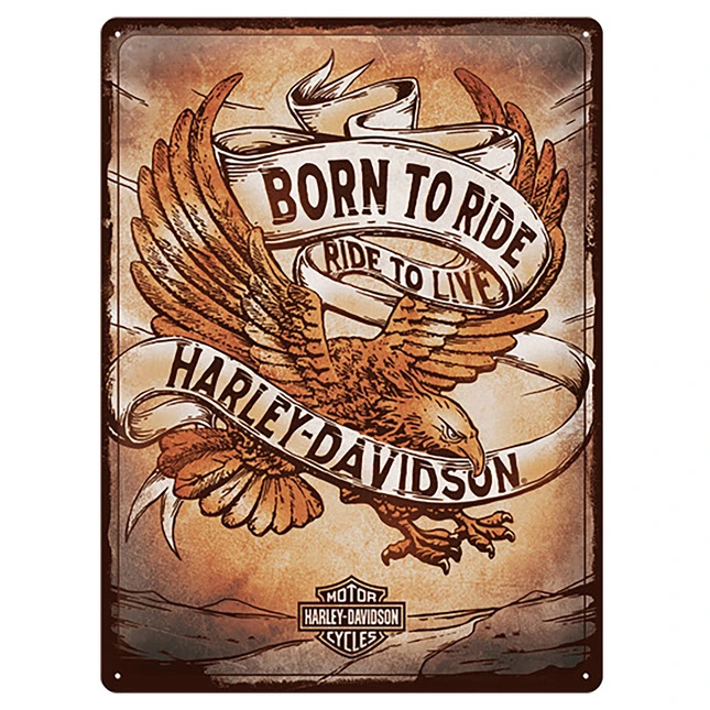 Harley-Davidson Retro Blechschild Harley Davidson