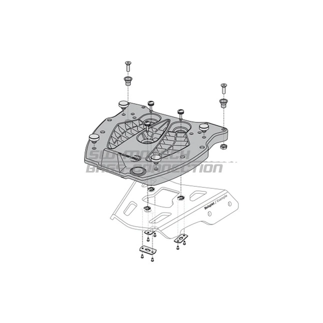 SW-Motech Quick Lock Adapterplatten