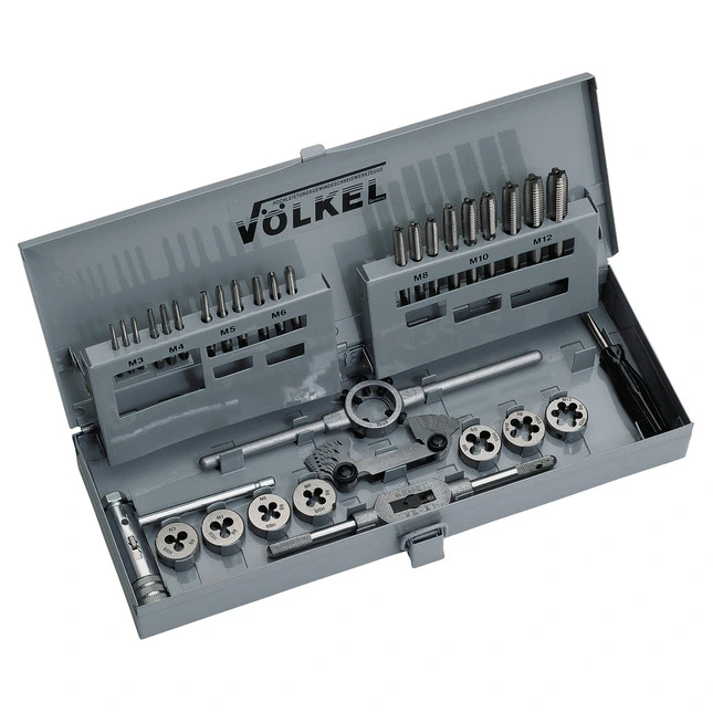 Völkel Handgewindebohrer und Schneideisen-Set