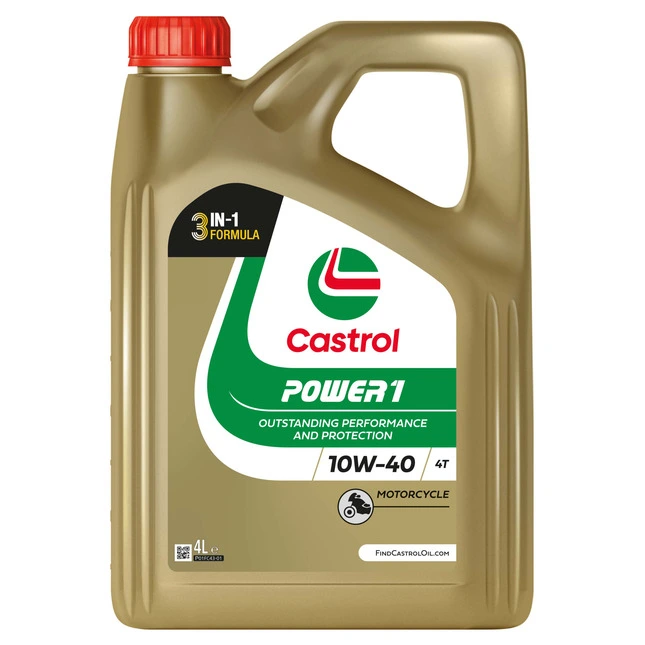 Castrol 4-Takt Motorenöl 10W-40, 4 Liter