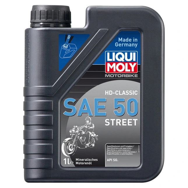 LIQUI MOLY Motorenöl 4-Takt SAE 50 HD, 1L
