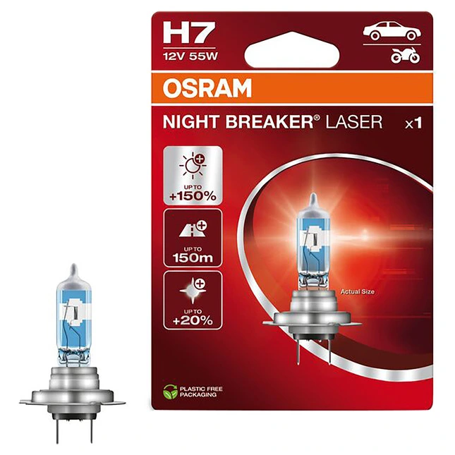 OSRAM Night Breaker Laser H7 Halogenglühlampe