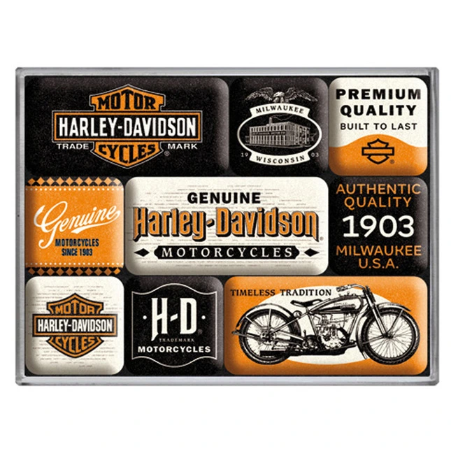 Harley-Davidson HD Genuine Magnet-Set