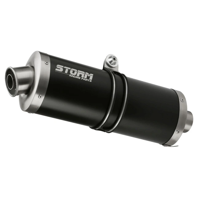 Storm Steel Black Oval