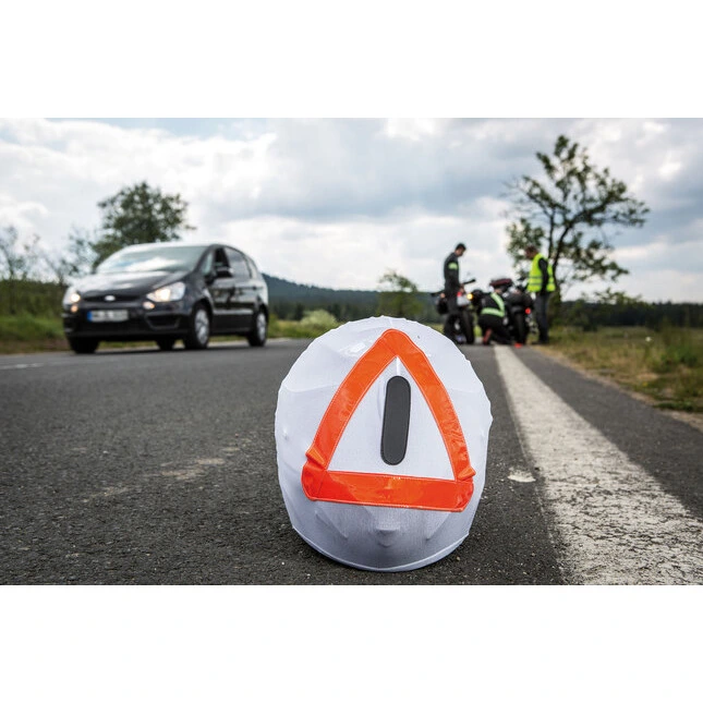 Moto112+ Warndreieckhaube