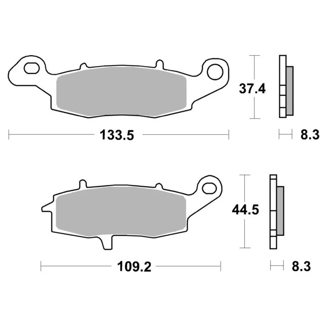 Brembo Bremsbeläge Sintermetall