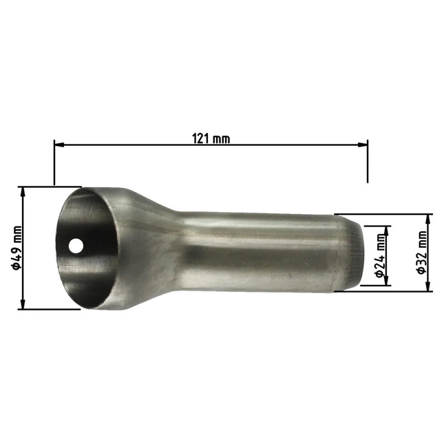 Shark Auspuff Ersatz db-Absorber für