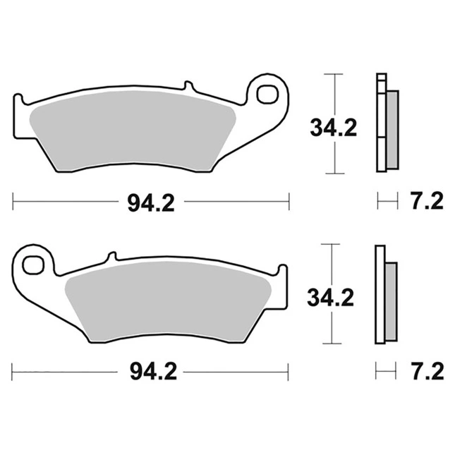 Brembo Bremsbeläge Sintermetall