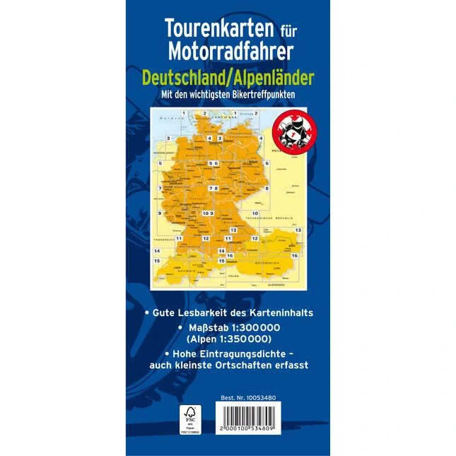undefined Motorradkarten-Set 2026