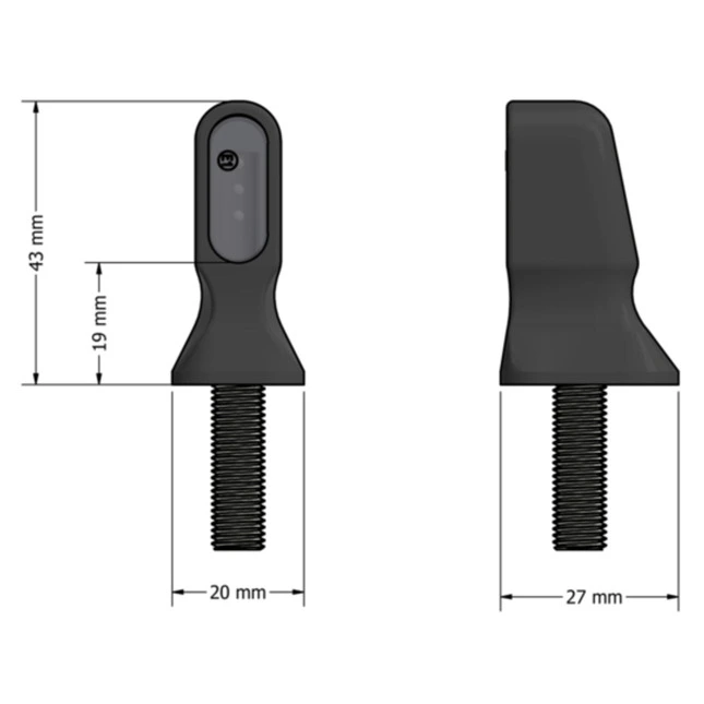 MOTOISM Blinker Type-T 3in1
