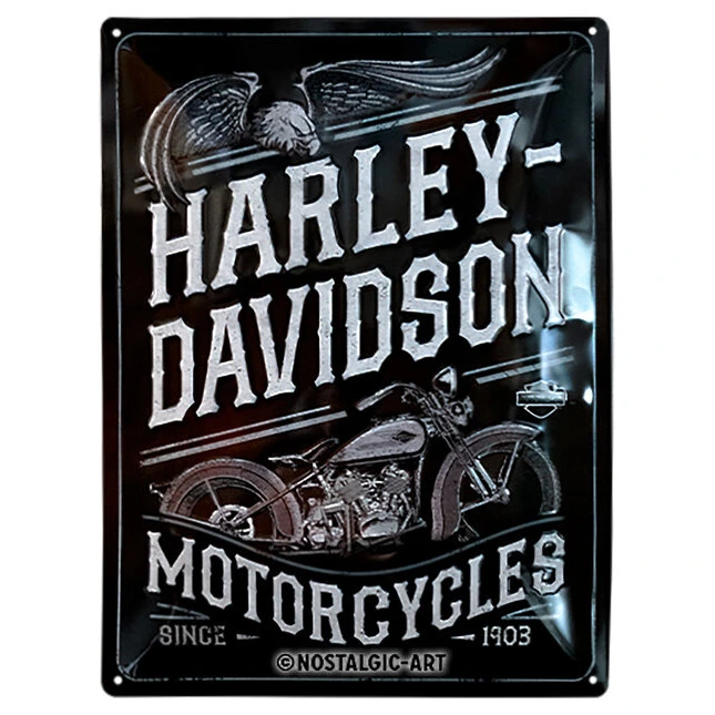 Harley-Davidson Blechschild Harley-Davidson