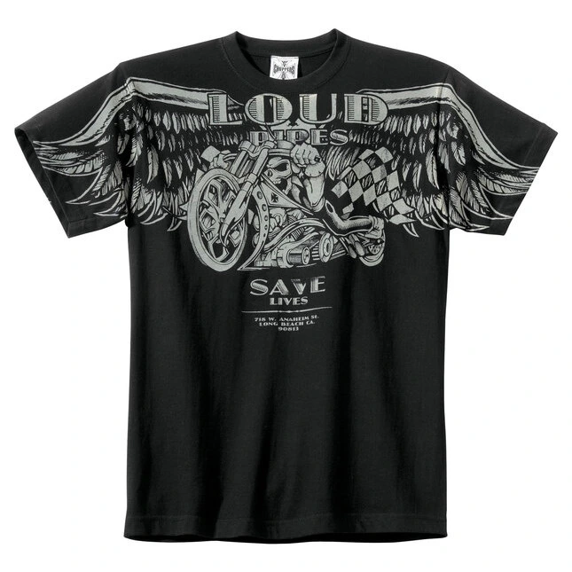 WCC Chopper "Loud Pipes" T-Shirt