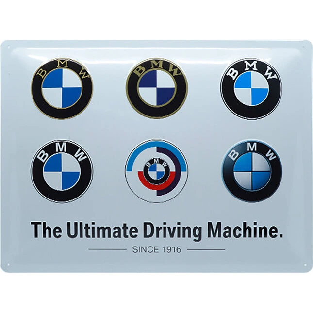 BMW Blechschild BMW "Logos"