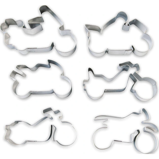 undefined Motorrad Ausstechformen, 6Er Set