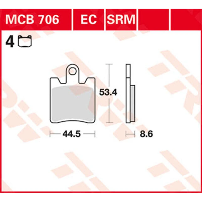 TRW Sintermetall Bremsbeläge