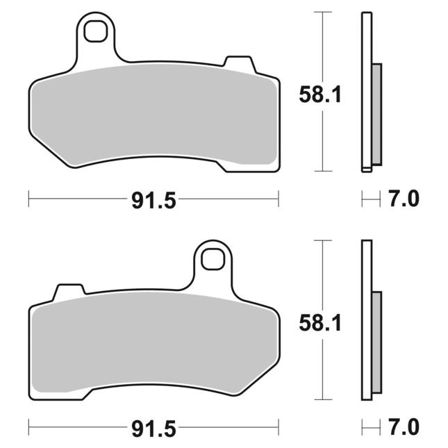 Brembo Bremsbeläge Sintermetall