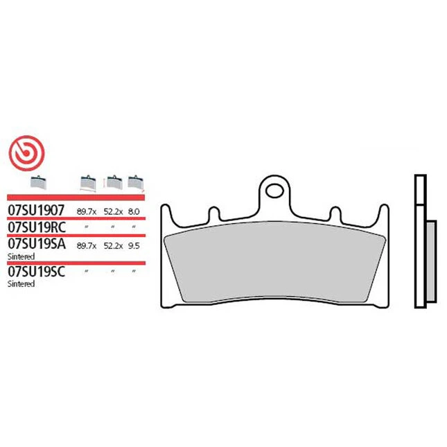 Brembo Bremsbeläge Sintermetall