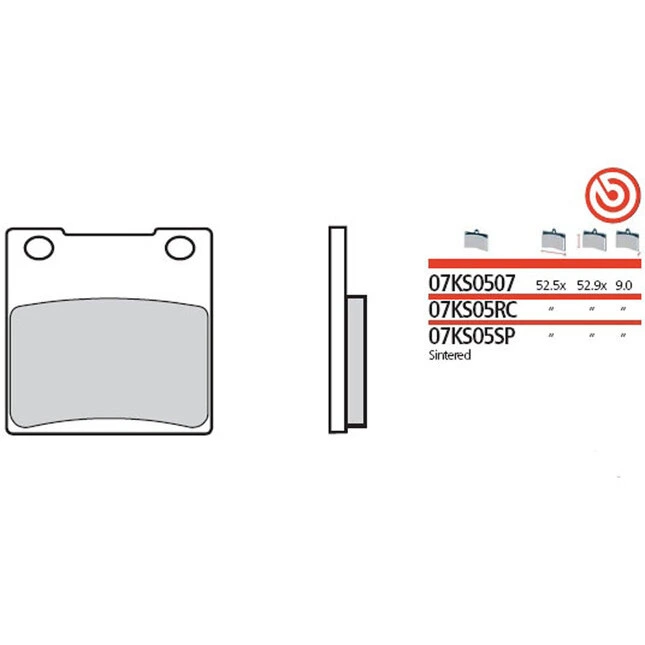 Brembo Bremsbeläge Sintermetall