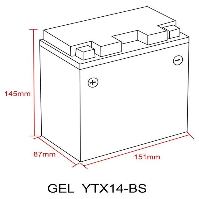saito Gel-Batterie