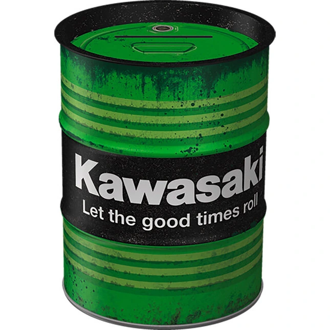 Kawasaki Ölfass Spardose