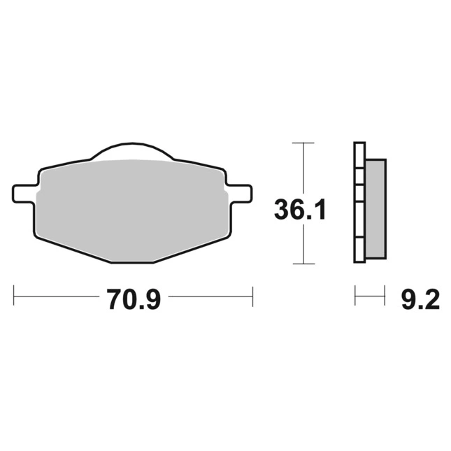 Brembo Bremsbeläge Organisch Carbon Ceramic