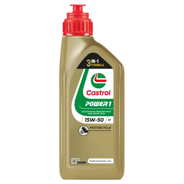 Castrol 4-Takt Motorenöl 15W-50, 1 Liter