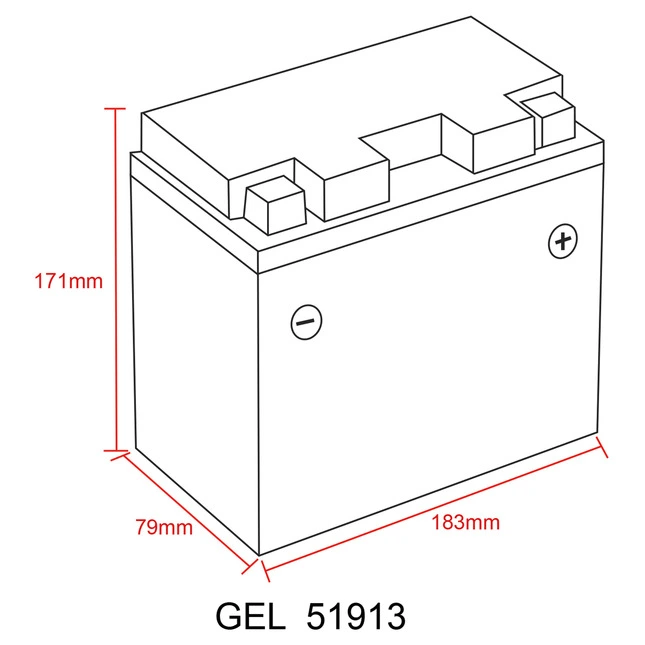 saito Gel-Batterie