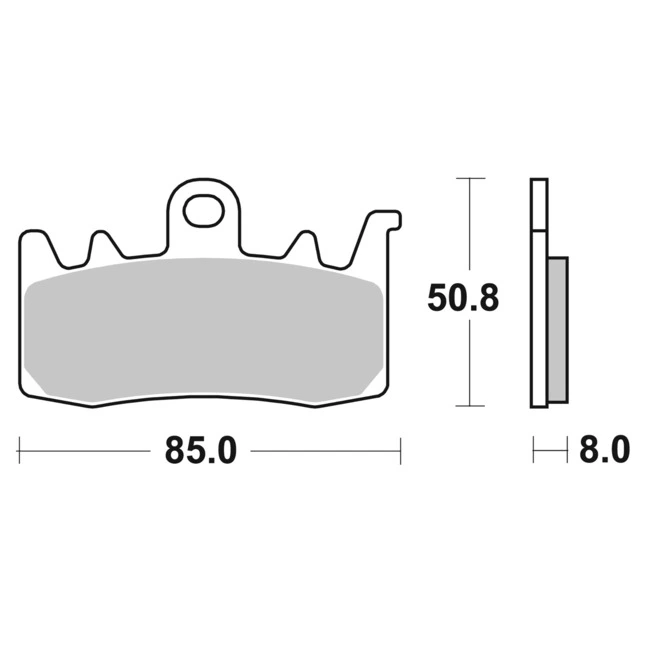 Brembo Bremsbeläge Sintermetall