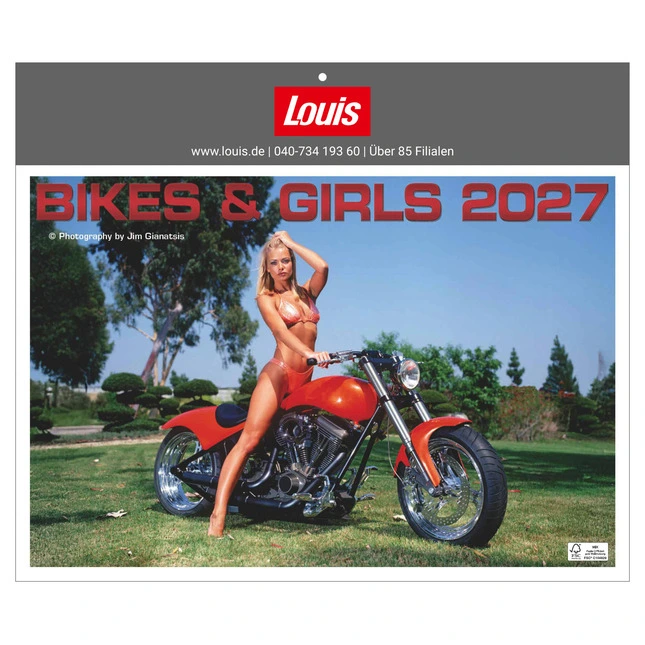 Louis Bikes & Girls Kalender 2027