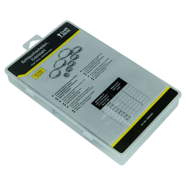 Craft-Meyer Sortimentsbox mit Schlauchschellen