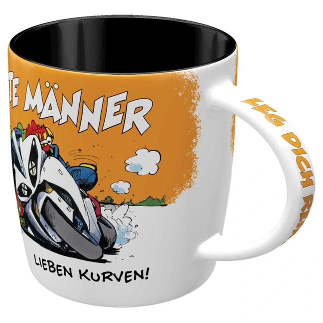 Motomania Becher *Echte Männer*