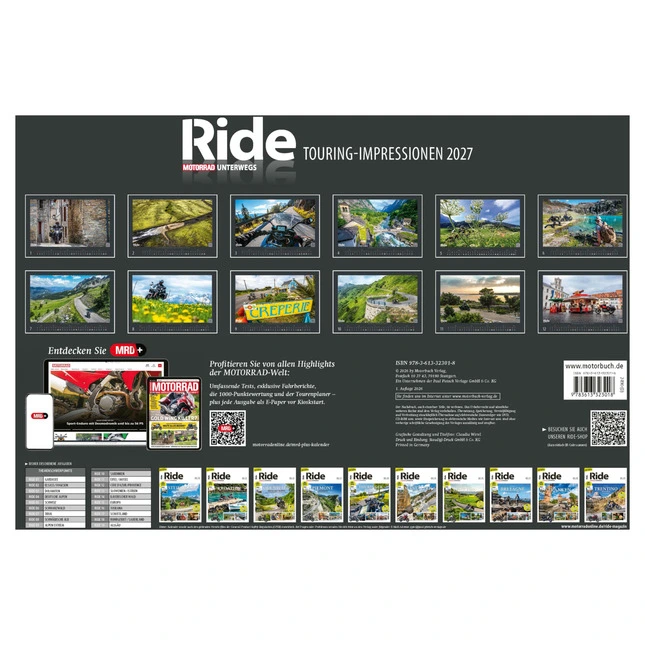 Motorbuch Verlag Ride- Touring Impressionen 2027