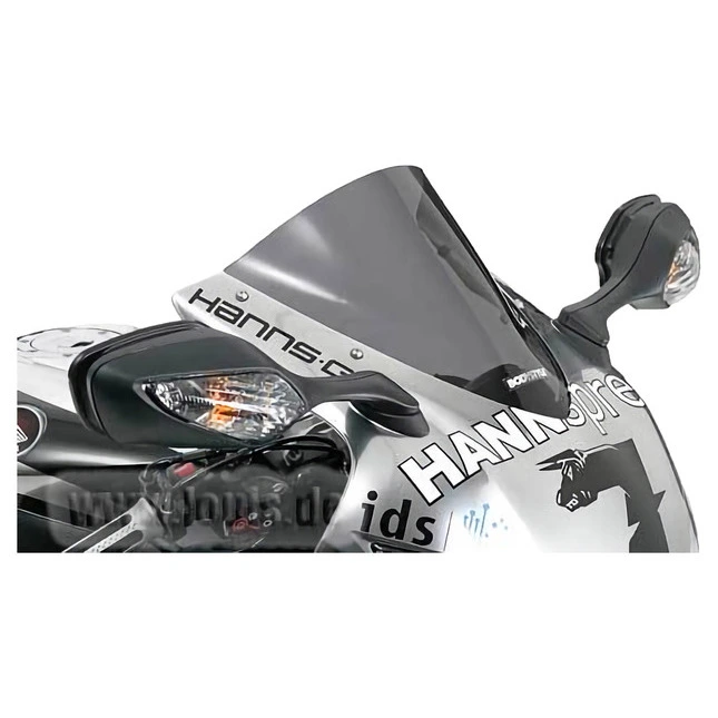 Bodystyle Racingscheibe schwarz-getönt mit ABE